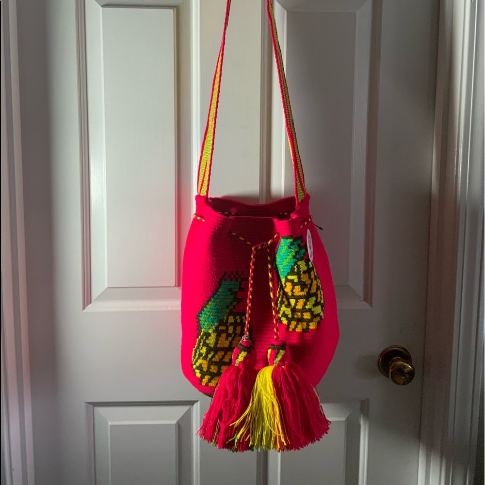 Wayuu crossbody bucket bag!!! One of the kind